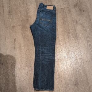 Aeropostale Men's Dark Blue Slim Straight Jeans 34/30